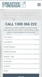 Mobile Screenshot of creativebydesign.com.au